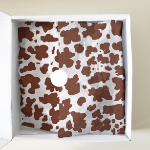 50 Sheets Large Cow Print Tissue Paper Bulk,28 x 20 inch,Cow Print