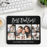 Modern Brush Script 5 Photos Best Dad Ever