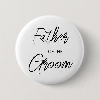 Modern Brush Script Father of The Groom Party