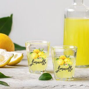 Two Shot Glasses Of Limoncello Photograph by Olga Miltsova - Pixels