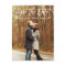 Modern Brush Script Save The Date Couple Photo