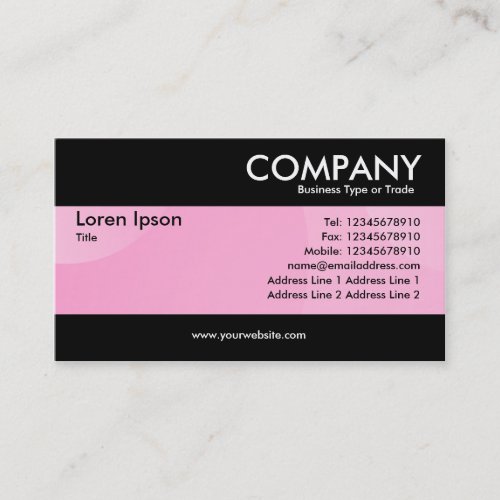 Modern - Bubble Cloud Pale Pink Business Cards