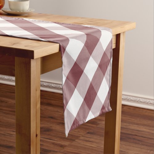 Modern Buffalo Check Table Runner