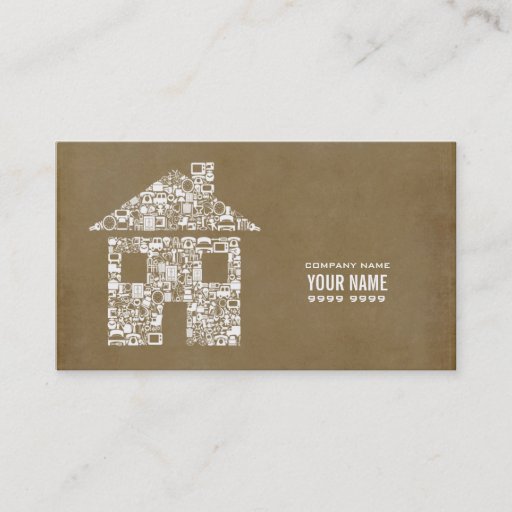 Customizable Modern Builder Construction Template Business Card