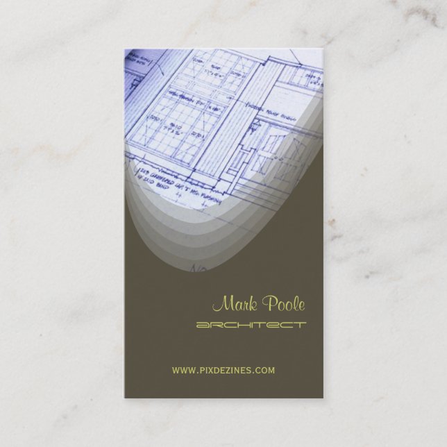 Modern Builders/architects business cards (Front)