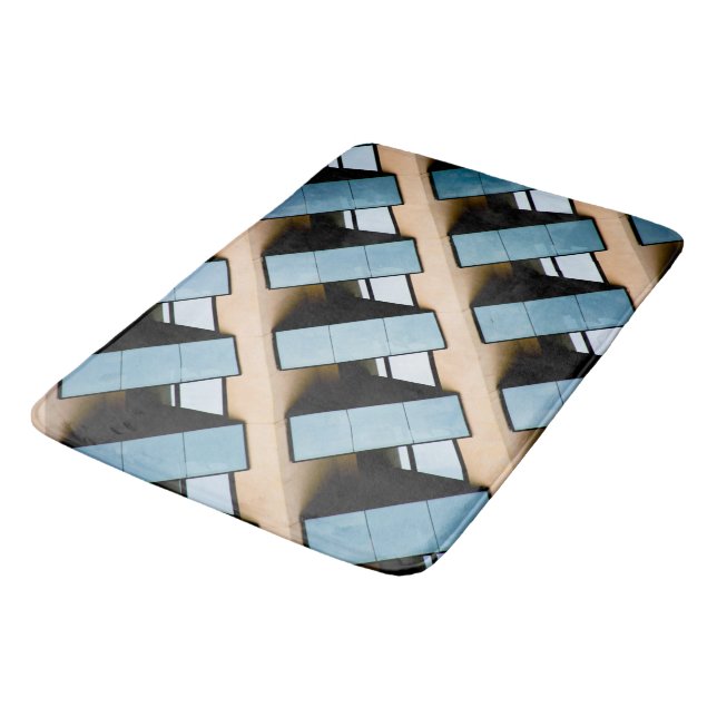 Modern Building Architecture  Bath Mat (Angled)