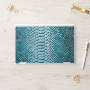 Modern Bule Crocodile HP Laptop Skin