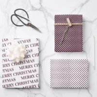 Elegant Burgundy Red Wrapping Paper