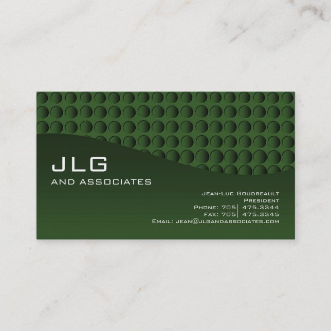 Modern Business Card (Front)