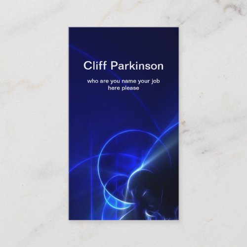 modern business card