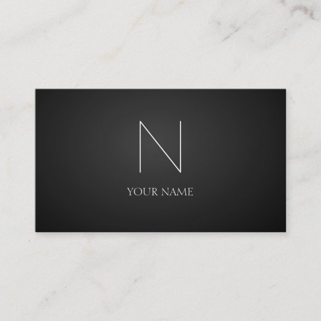 Modern Business Card (Front)