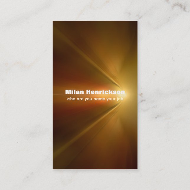 modern business card (Front)