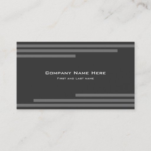 Customizable Modern Business Card