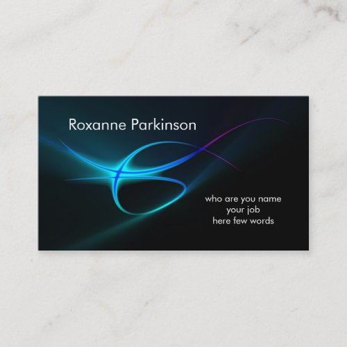 modern business card