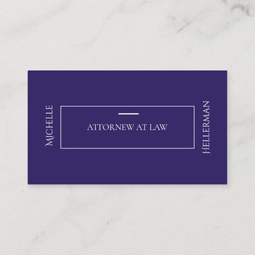 Modern business card