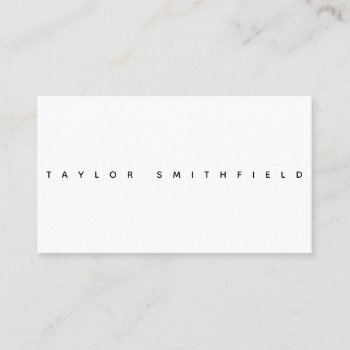 Modern Business Card by TwoTravelledTeens at Zazzle