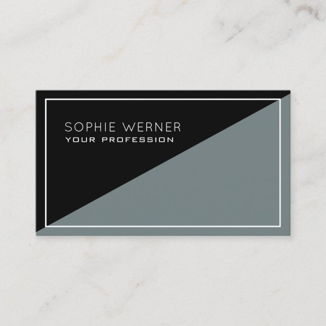 modern business card (Front)