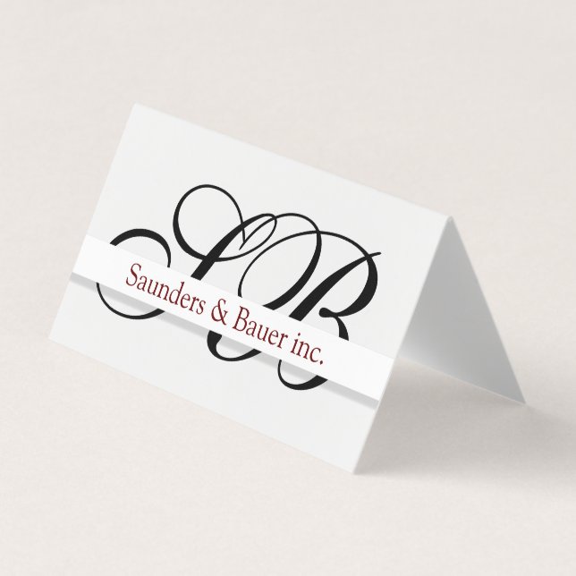 Modern Business Card (Front)
