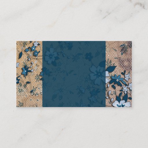 Customizable modern business card