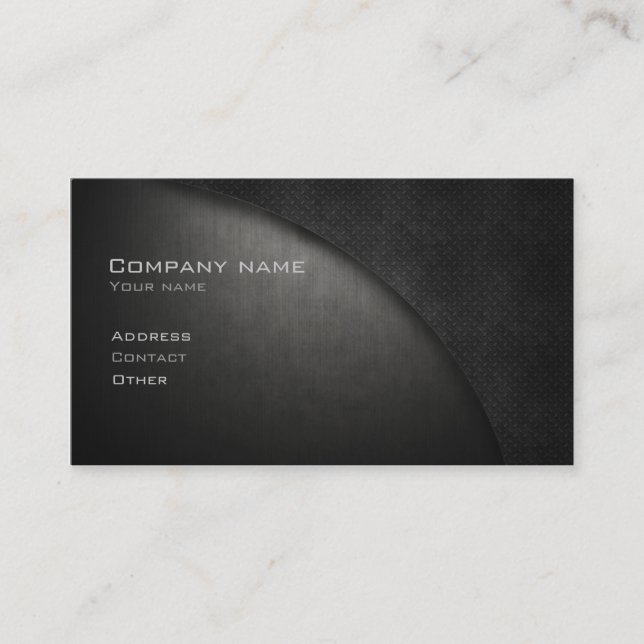Modern business card (Front)
