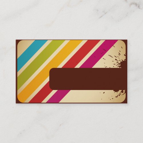 modern business card