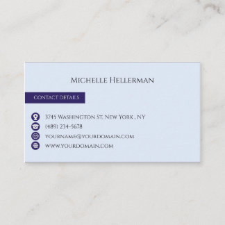 Modern  business card