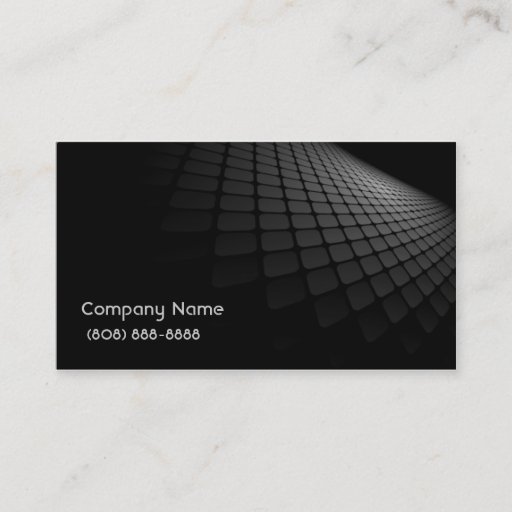 Customizable Modern Business Card Black/Grey