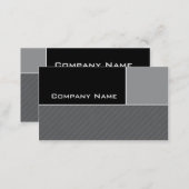 Modern Business Card Construction Gray Stripes (Front/Back)