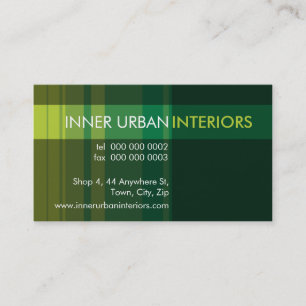MODERN BUSINESS CARD :: modish stripe 1L