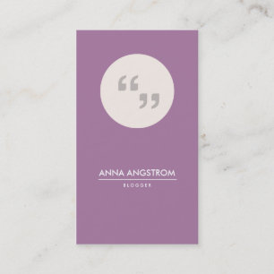 Modern Business Card   No. 36