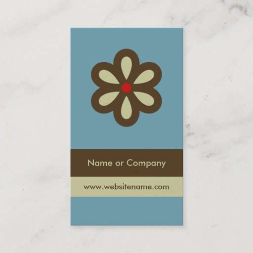 Customizable Modern Business Card or Social/Networking Card