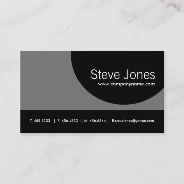 Modern Business Cards (Front)