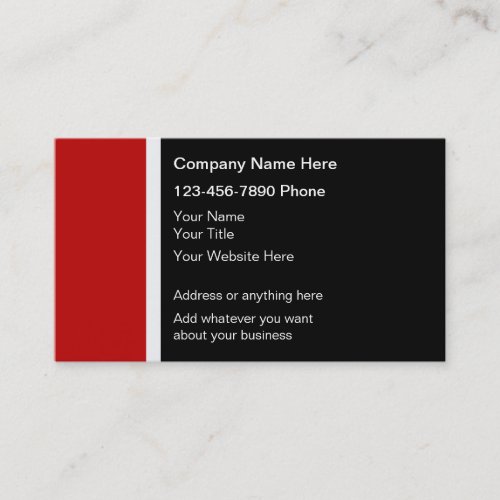 Modern Business Cards