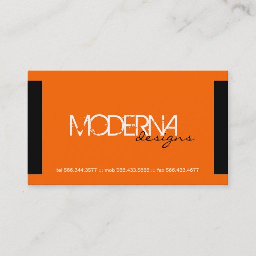 Customizable Modern Business Cards