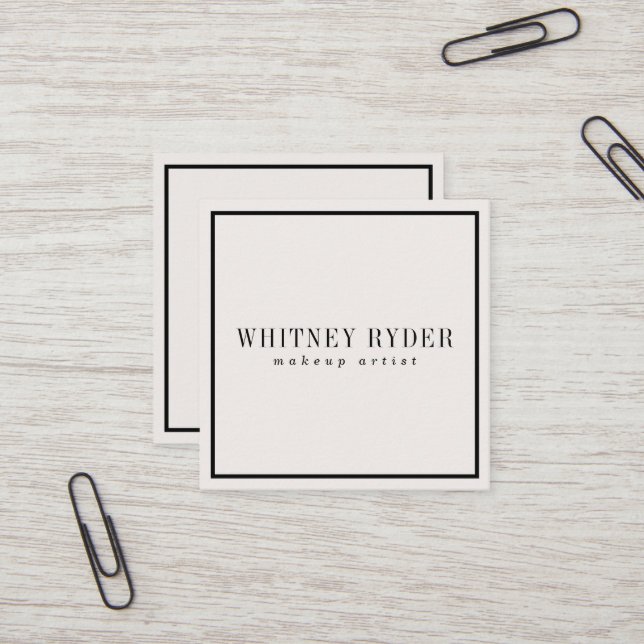 Modern Business Cards (Front/Back In Situ)