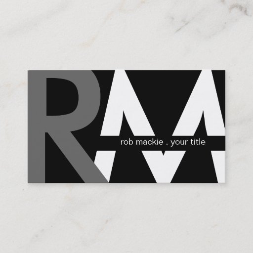 Customizable Modern Business Cards