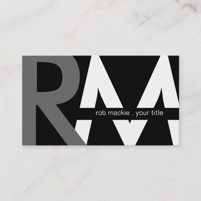 Modern Business Cards (Front)