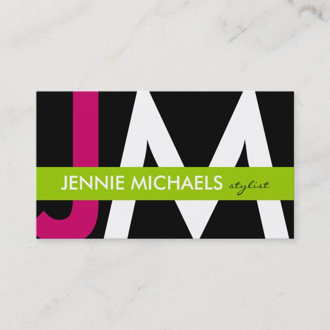 Modern Business Cards (Front)