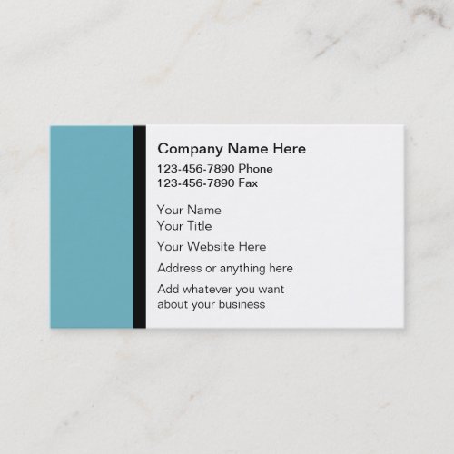 Modern Business Cards