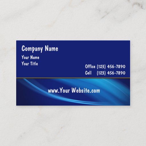 Customizable Modern Business Cards