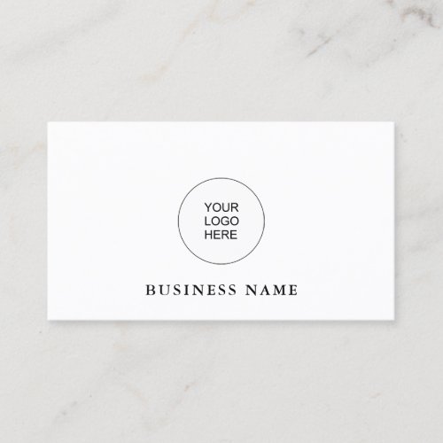 Modern Business Cards Add Company Logo Here
