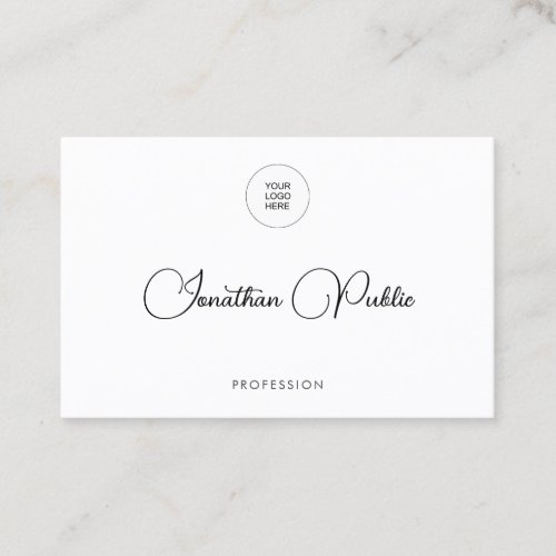 Modern Business Cards Add Own Company Logo Here