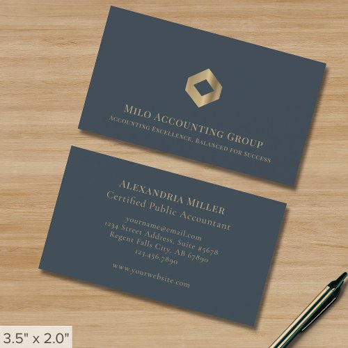 Modern Business Cards for CPAs