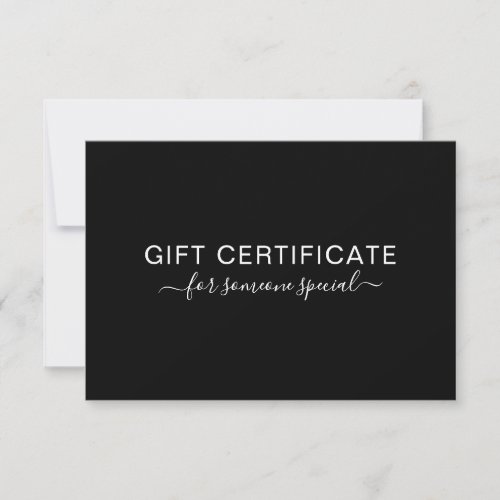 MODERN BUSINESS CERTIFICATE gift for you