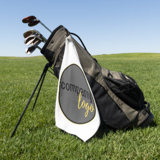MODERN BUSINESS COMPANY OWN LOGO WHITE PROMOTIONAL GOLF TOWEL