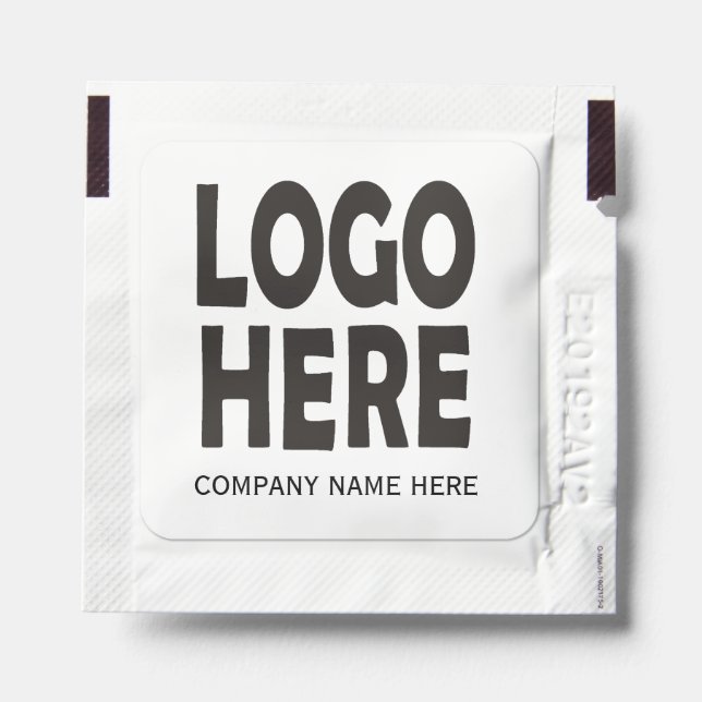 Modern business custom logo promotional hand sanitizer packet (Sticker on Packet)