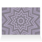 Modern Business Graphic Silver Star Pattern Cards (Inside Horizontal (Top))