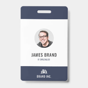 Modern Business ID Badge