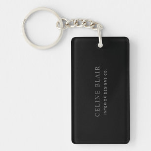 Modern Business  Keychain