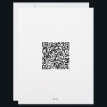 Modern Business Letterhead with QR Code and Logo<br><div class="desc">Simple Personalized Modern Business Office Letterhead with Your Logo and QR Code info ( back side ) - Add your logo - image - QR code / text - info / more - Resize and Move or Remove / Add Elements - Image / Text with Customization Tool. Choose / Add...</div>